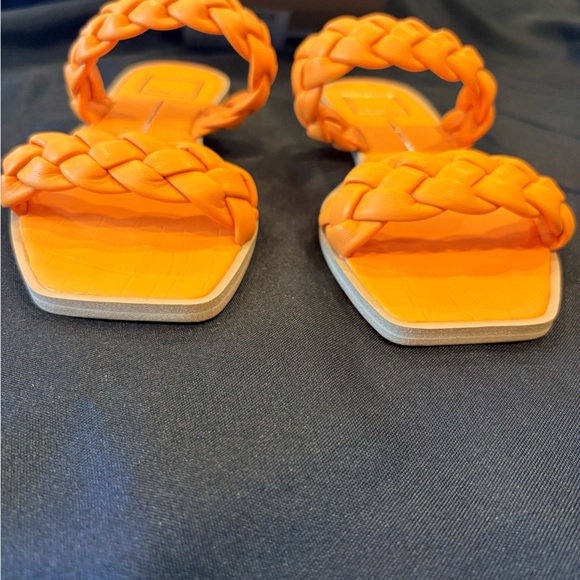 Dolce Vita Indy Slide Sandal in Orange - Size 6 NWT - Picture 5 of 8